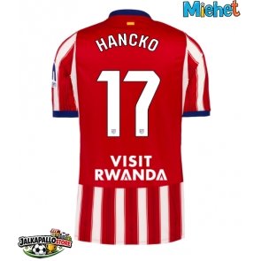Atletico Madrid David Hancko #17 Kotipaita 2026-27 Lyhythihainen